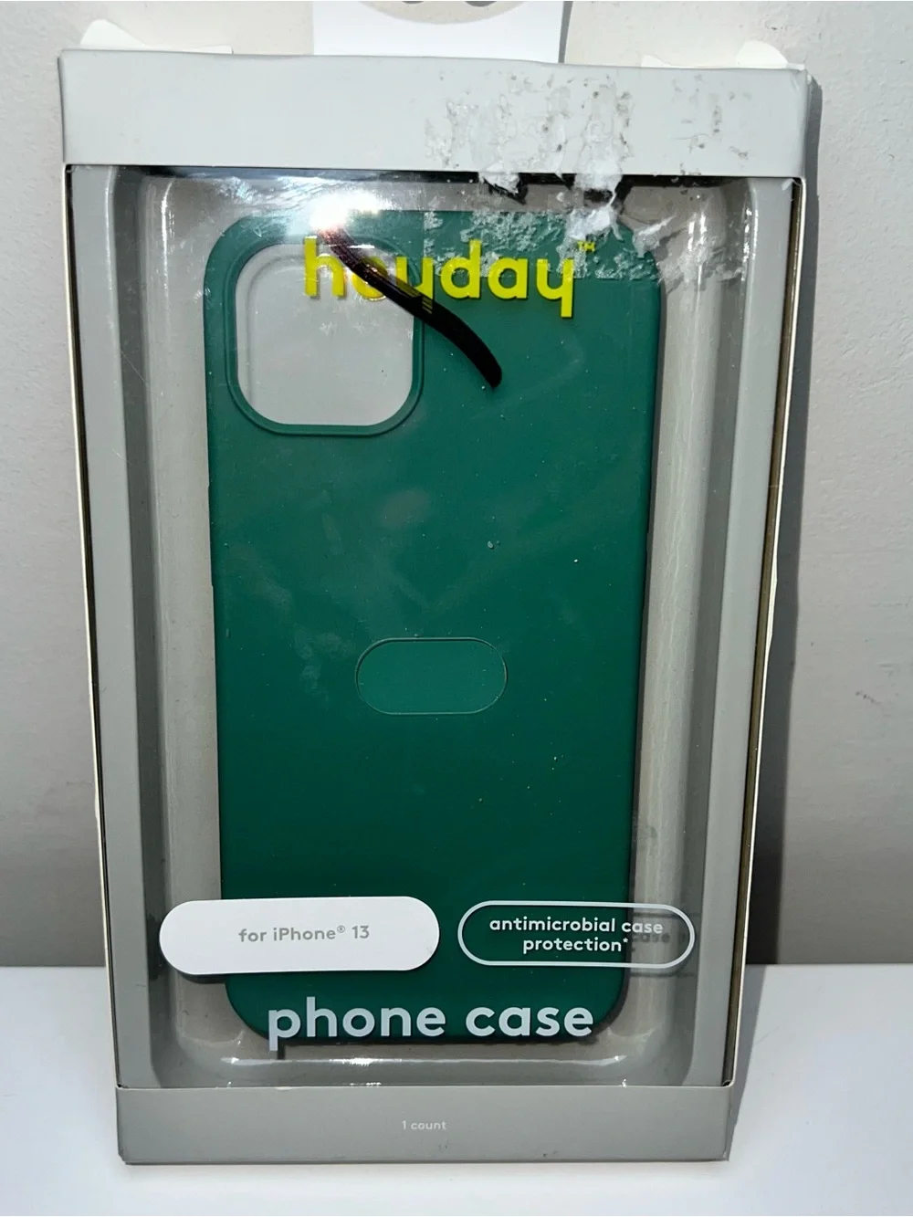 Green iPhone 13 Antimicrobial Phone Case